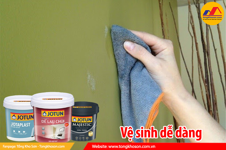 vệ sinh dễ dàng