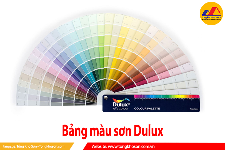 bảng màu sơn Dulux
