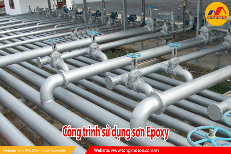 công trình sử dụng sơn