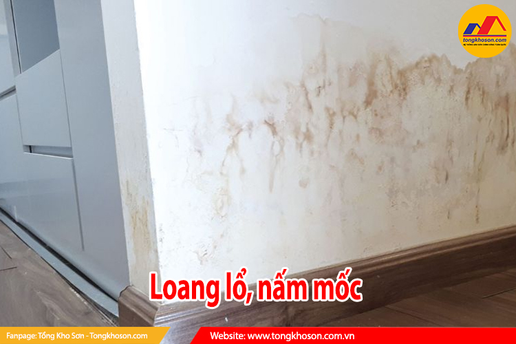 loang lổ