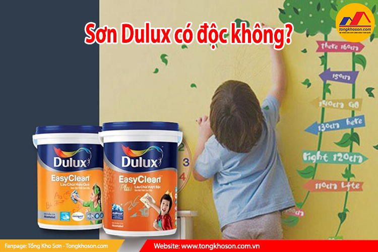 Sơn Dulux có độc không