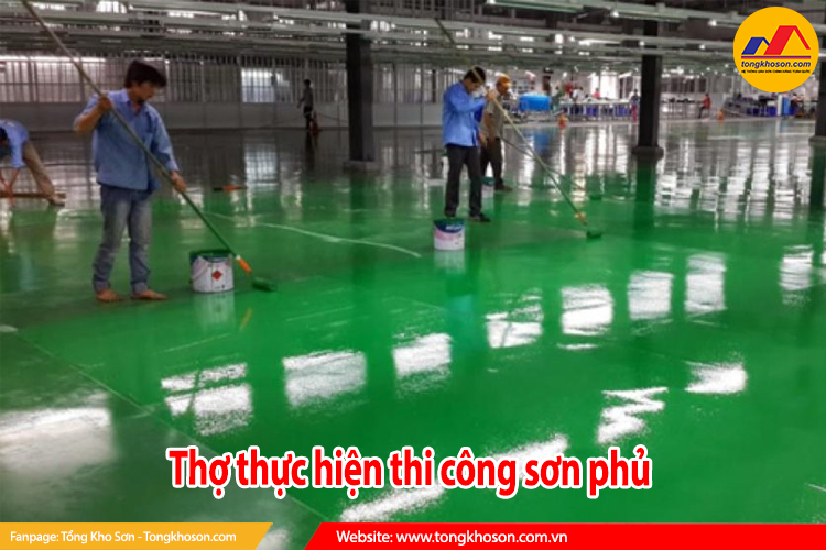 thi công sơn phủ