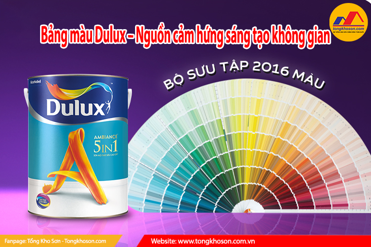 bảng màu dulux