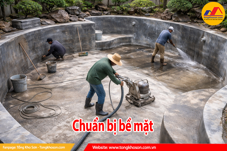 chuẩn bị bề mặt
