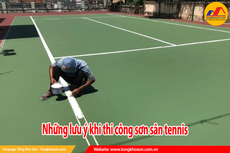 lưu ý khi thi công