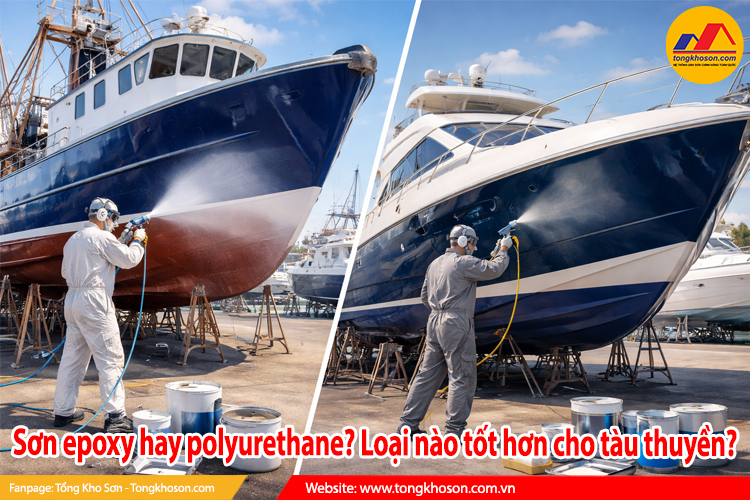 sơn epoxy hay polyurethane
