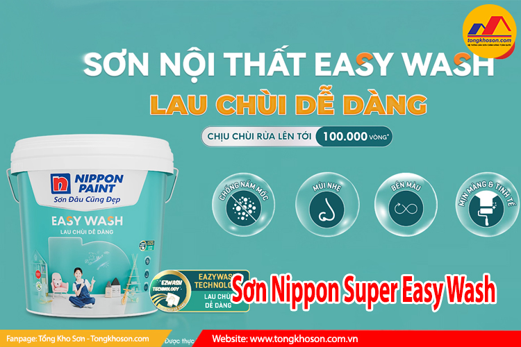Sơn Nippon Super Easy Wash