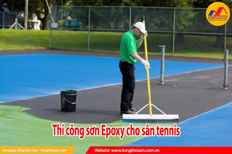 thi công sơn