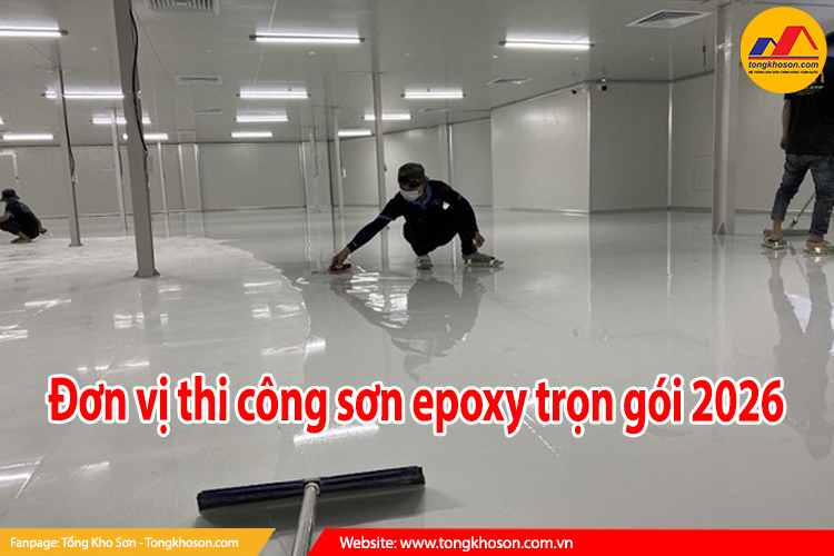 đơn vị thi công sơn Epoxy trọn gói