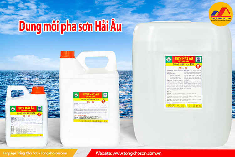 dung môi pha sơn hải âu