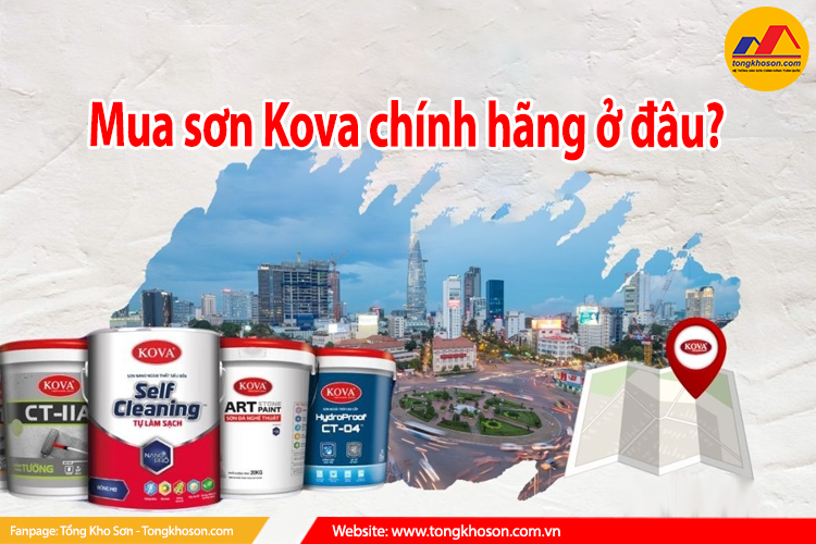 mua sơn kova chính hãng ở đâu