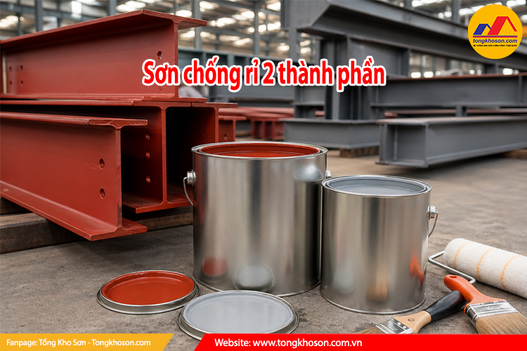 sơn chống rỉ 2 thành phần