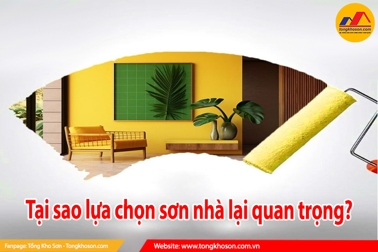 tại sao lựa chọn sơn nhà lại quan trọng