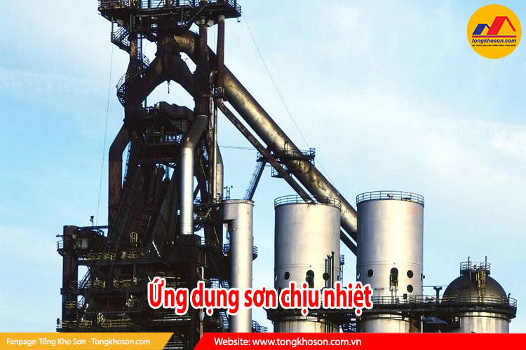 ứng dụng sơn chịu nhiệt