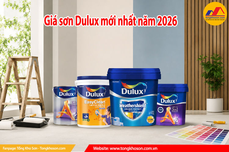 giá sơn Dulux mới nhất 2026
