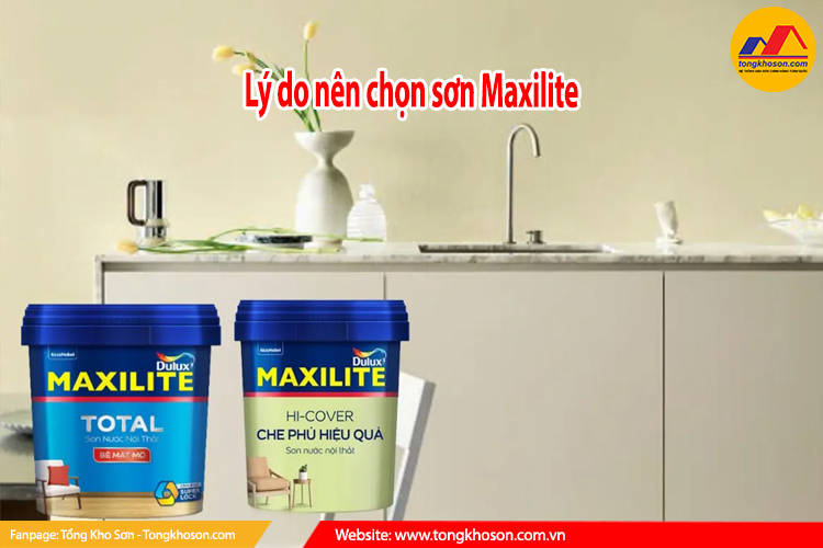 lý do nên chọn sơn Maxilite