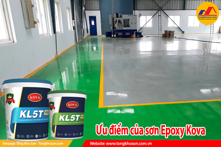 ưu điểm của sơn Epoxy Kova