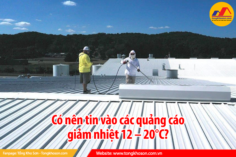 Có nên tin vào các quảng cáo giảm nhiệt 12 – 20°C?