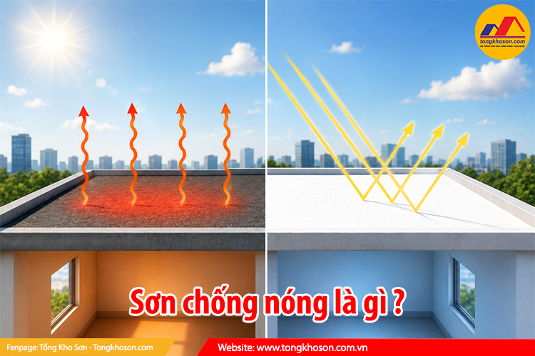 Sơn chống nóng là gì?
