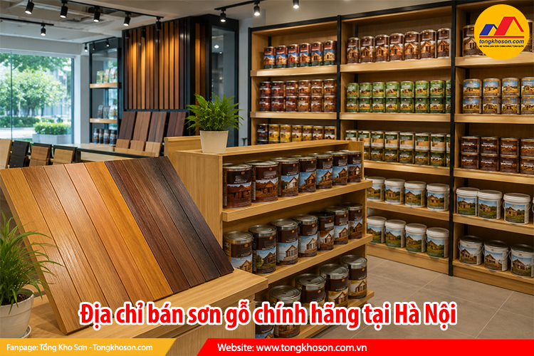 Địa chỉ bán sơn gỗ chính hãng tại Hà Nội