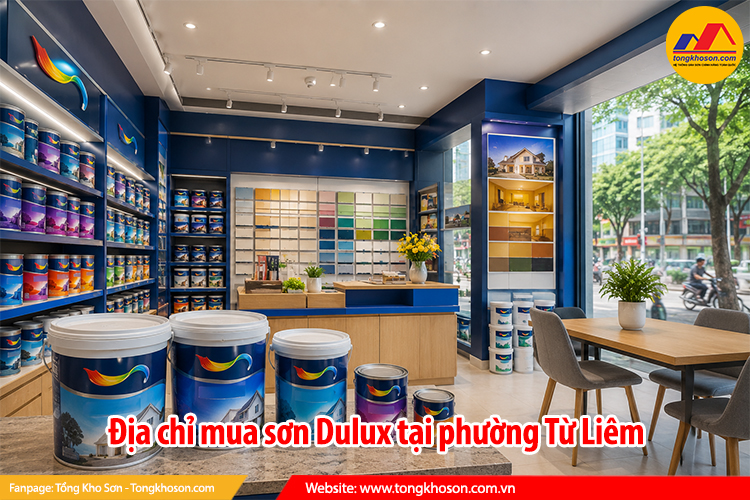 Địa chỉ mua sơn Dulux tại phường Từ Liêm uy tín, giá tốt