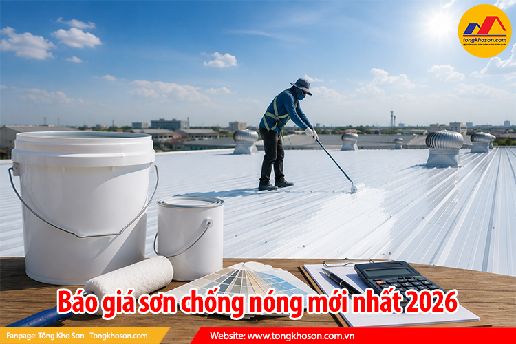 Báo giá sơn chống nóng mới nhất 2026