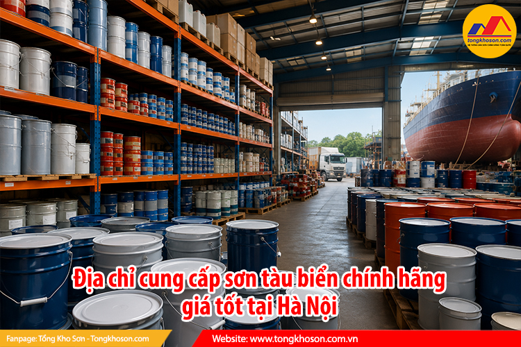 Địa chỉ cung cấp sơn tàu biển chính hãng, giá tốt tại Hà Nội