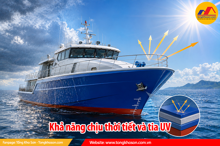 Khả năng chịu thời tiết và tia UV