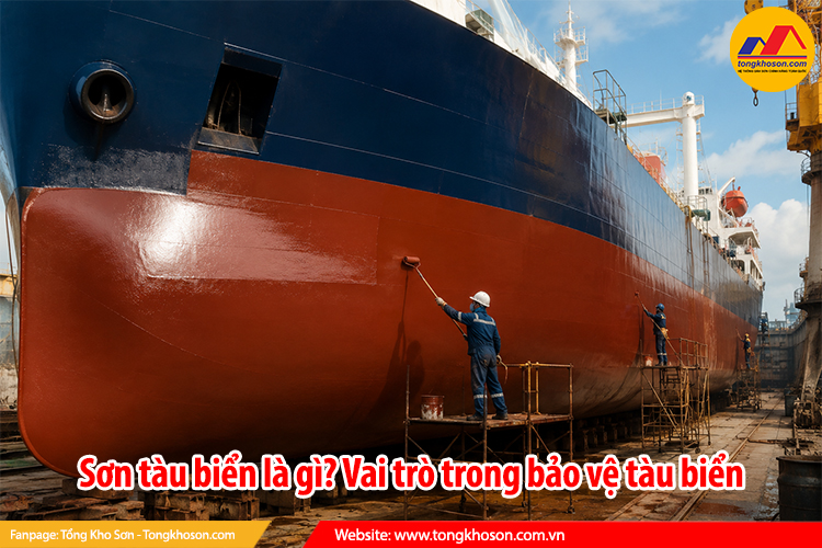 Sơn tàu biển là gì? Vai trò trong bảo vệ tàu biển