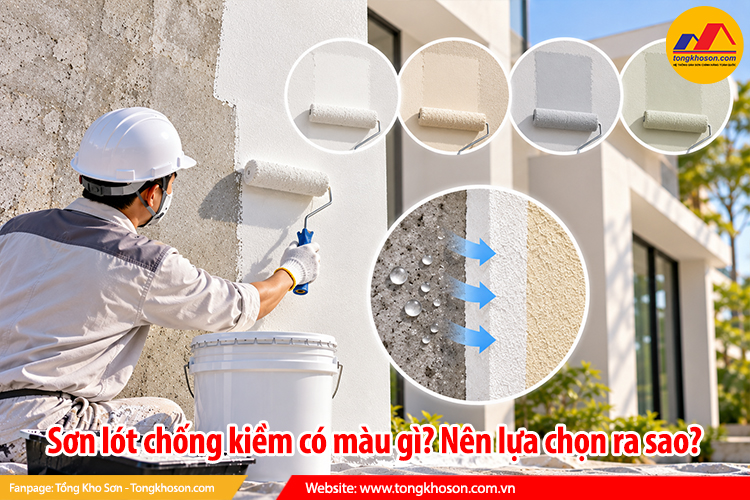 Sơn lót chống kiềm có màu gì? Nên lựa chọn ra sao?