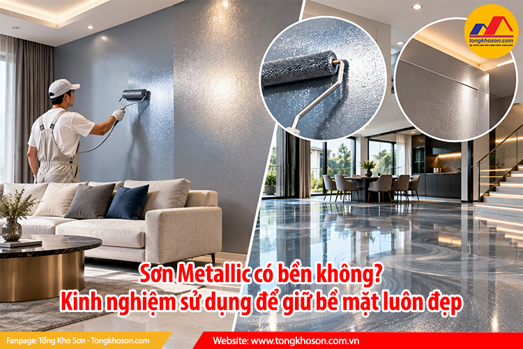 Sơn Metallic có bền không? Kinh nghiệm sử dụng để giữ bề mặt luôn đẹp