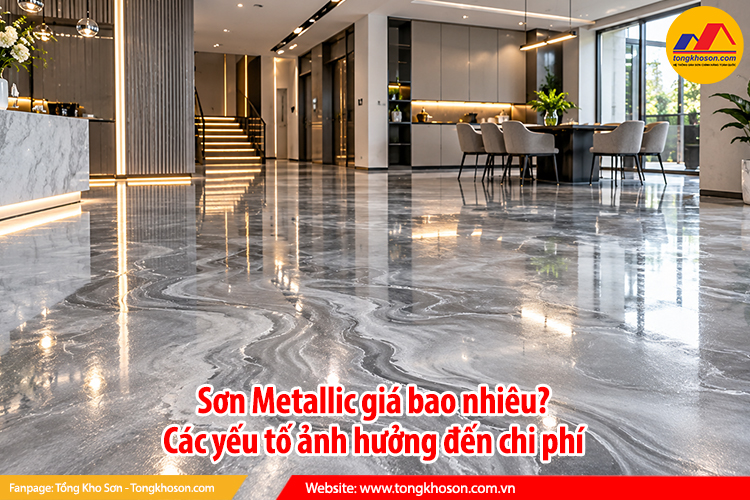 Sơn Metallic giá bao nhiêu? Các yếu tố ảnh hưởng đến chi phí